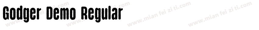 Godger Demo Regular字体转换
